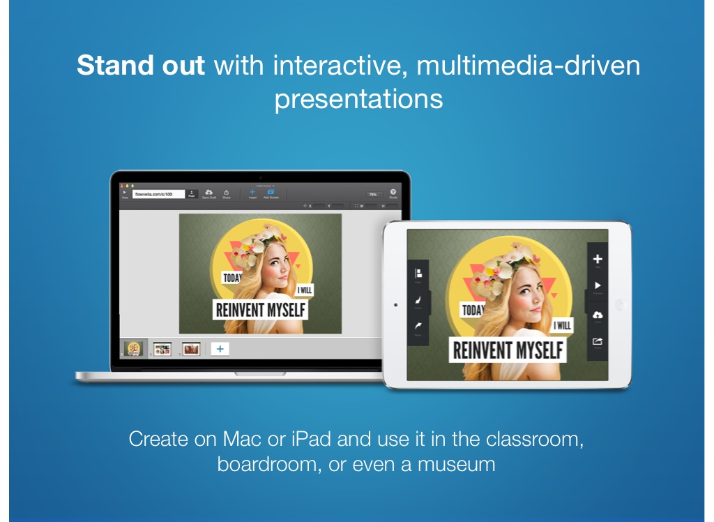 Updated Screenshots On Flowvella Presentation Software For Mac Ipad And Iphone 4660