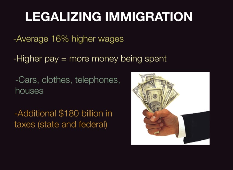 Economic Benefits Of Illegal Immigration - Screen 3 On FlowVella ...