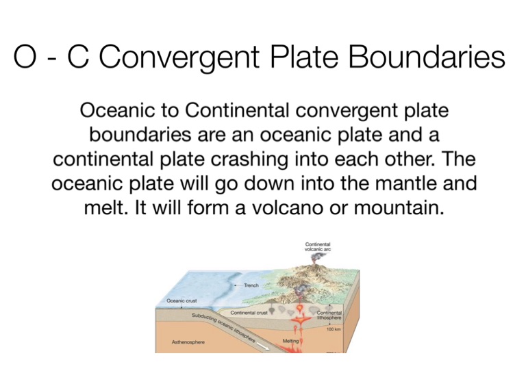 convergent plate boundary convergent plate boundary
