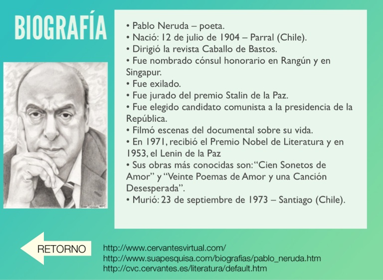 Pablo Neruda 9ºB Screen 3 on FlowVella Presentation