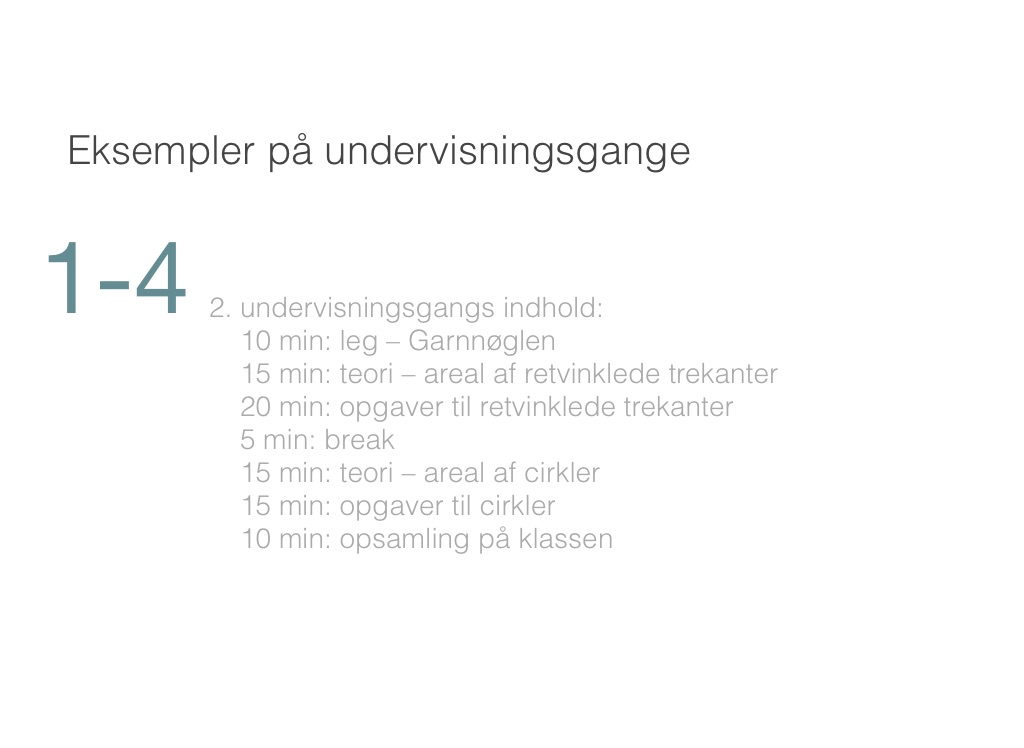 Undervisningsforløb I Ligninger (geometri) - Screen 4 On FlowVella ...