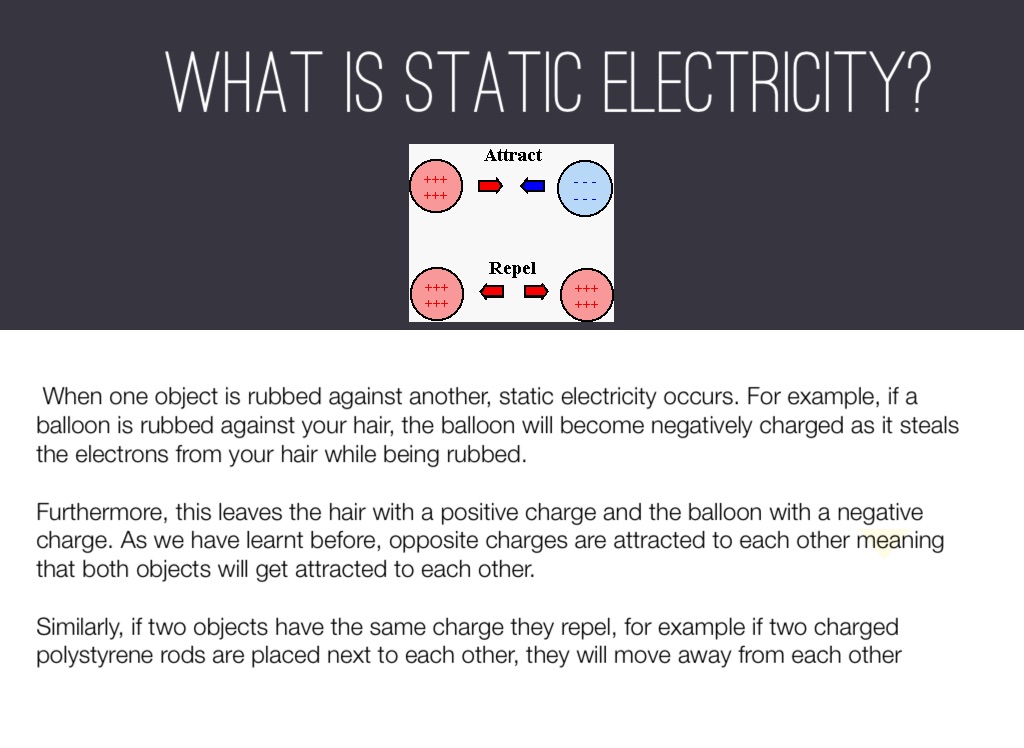 Static Electricity Screen 2 On Flowvella Presentation Software