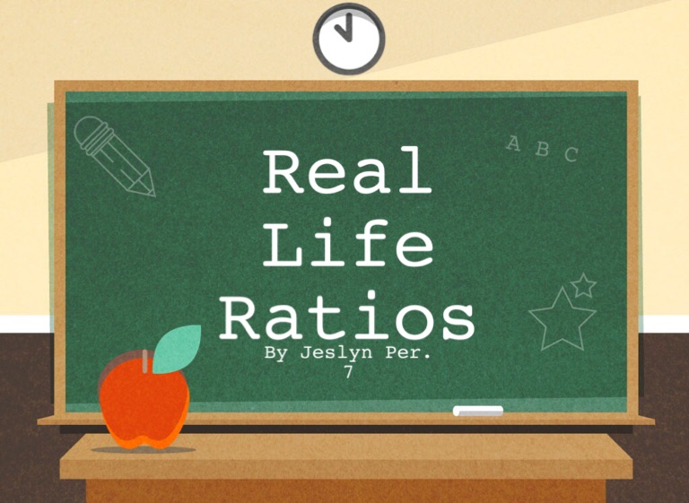 ratios and proportions in everyday life