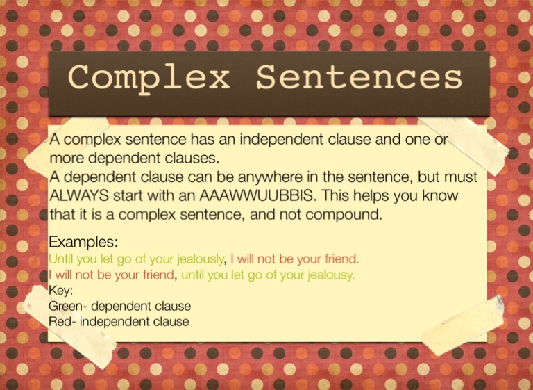 Sentence Structures - Screen 8 on FlowVella - Presentation Software for ...