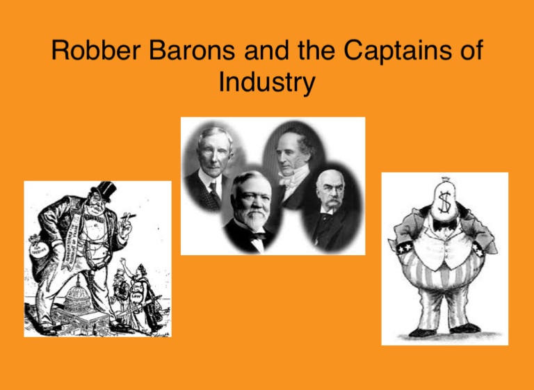 Robber Barons and Captains of Industry on FlowVella Presentation
