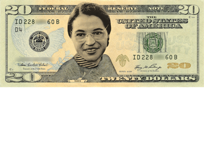 rosa parks dollar bill