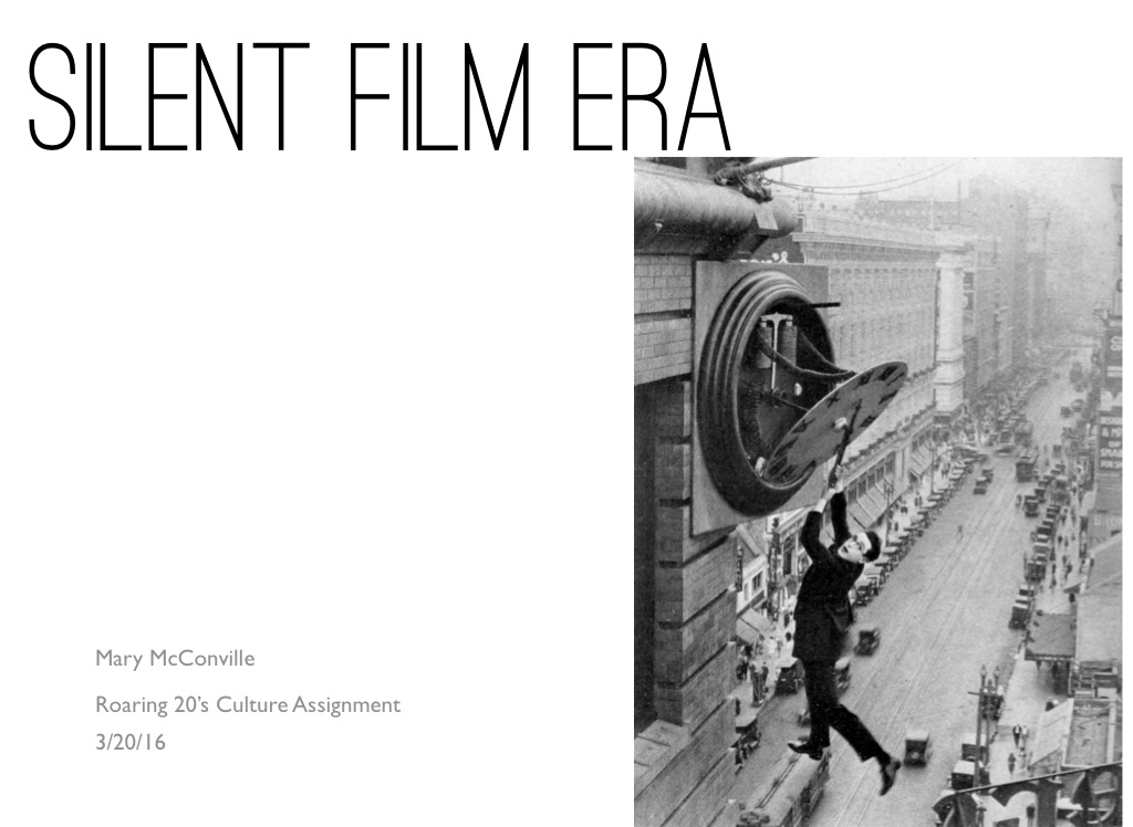 Silent Films Examples