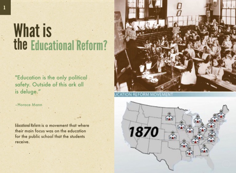 Education Reform in the 1800s - Screen 3 on FlowVella - Presentation ...