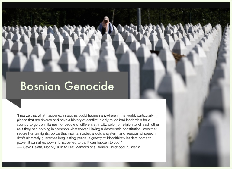 Bosnia Genocide on FlowVella Presentation Software for